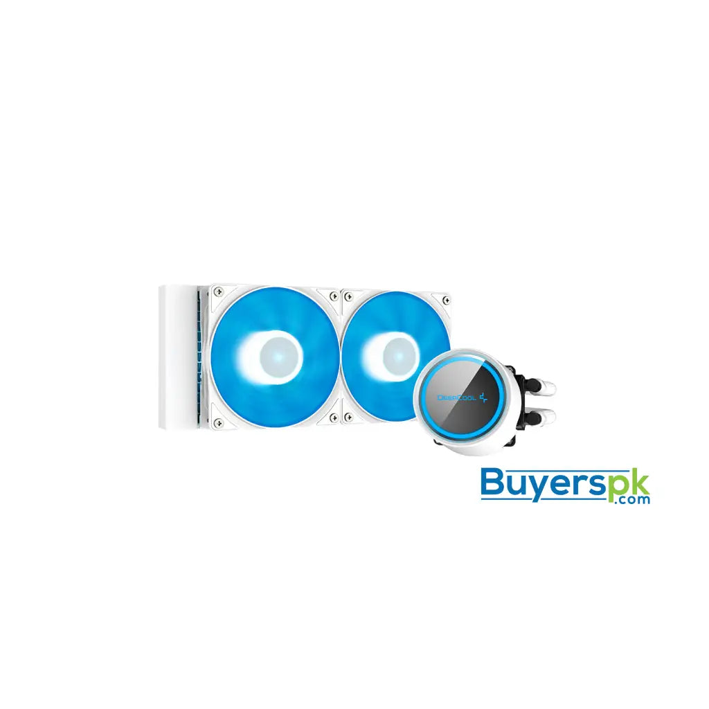 Deepcool Gammaxx L240 A-rgb Wh Aio Cooler Liquid - Cooling Solutions Price in Pakistan Deepcool Gammaxx L240 A-rgb Wh Aio Cooler Liquid - Cooling Solutions Price in Pakistan